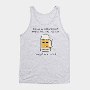 Breakfast at Tiffany's beer Tank Top